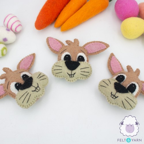 Goofy Easter Bunny Heads
