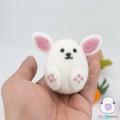 Cute Felt Easter Bunnies