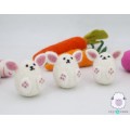 Cute Felt Easter Bunnies
