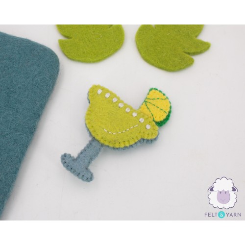 10cm Felt Stitched Margarita