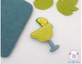 10cm Felt Stitched Margarita