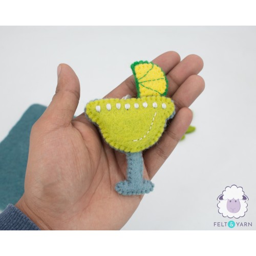 10cm Felt Stitched Margarita