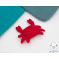 8cm Mini Felt Crab