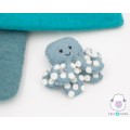 Mini Felt Smily Octopus Ornament