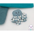 Mini Felt Smily Octopus Ornament
