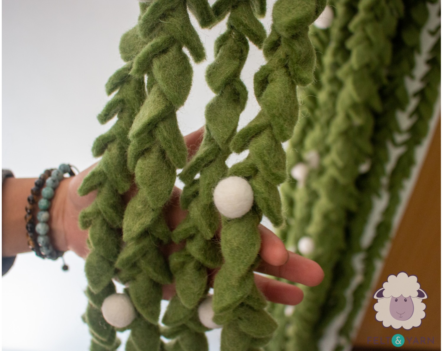 Buy Wool Felt Garlands [Customizable]] Free Shipping