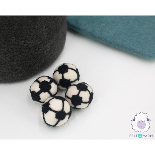 3cm, 4cm, 6cm Felt Soccer Ball
