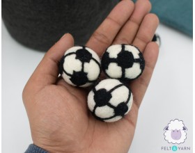 3cm, 4cm, 6cm Felt Soccer Ball