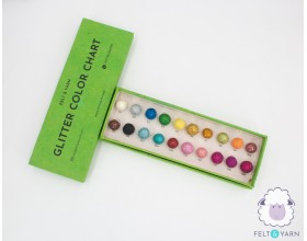 Glitter Color Chart Box