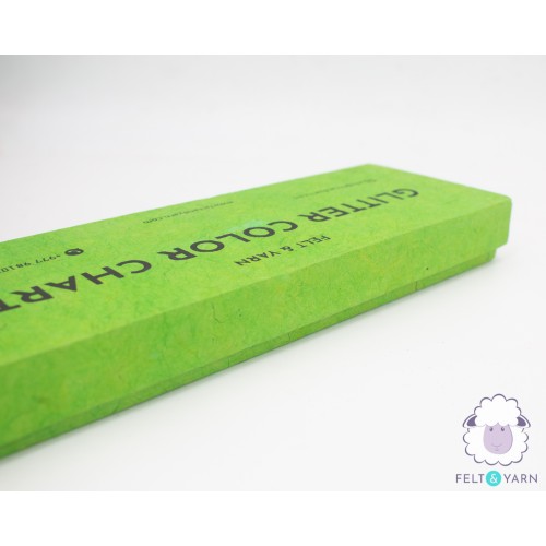 Glitter Color Chart Box