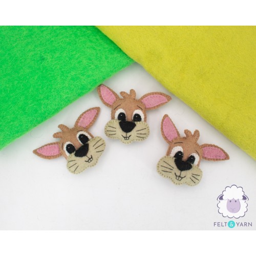 Goofy Easter Bunny Heads
