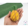 10 cm Felt Ripe Pineapple