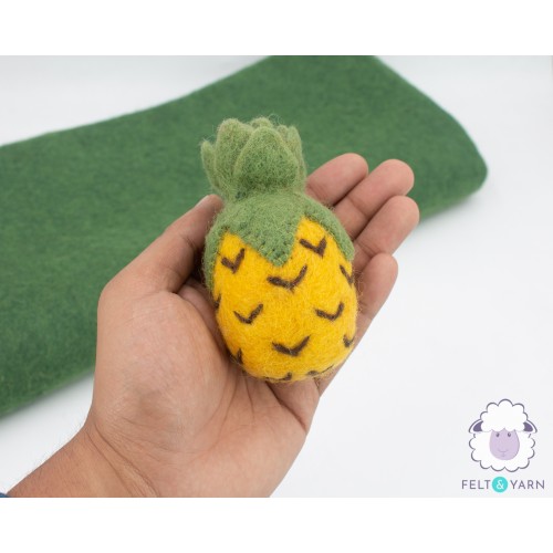 Handmade 10 cm Cute Felt Pineapple