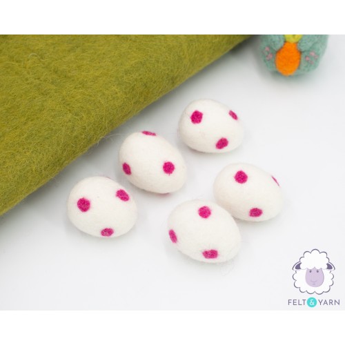 6cm Spotted Easter Eggs