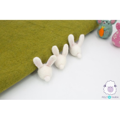 Mini Pink Bunny Head