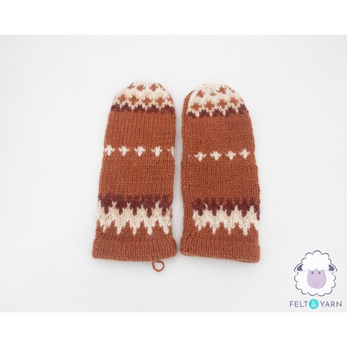 100% Merino Wool Mittens