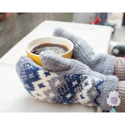 100% Merino Wool Mittens