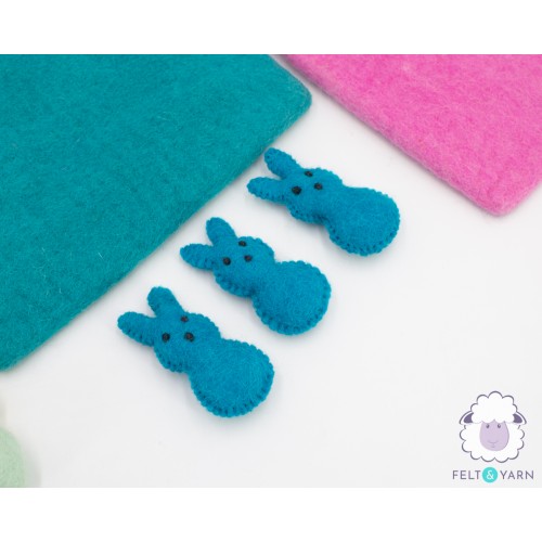 Stitched Felt Easter Bunny Peeps
