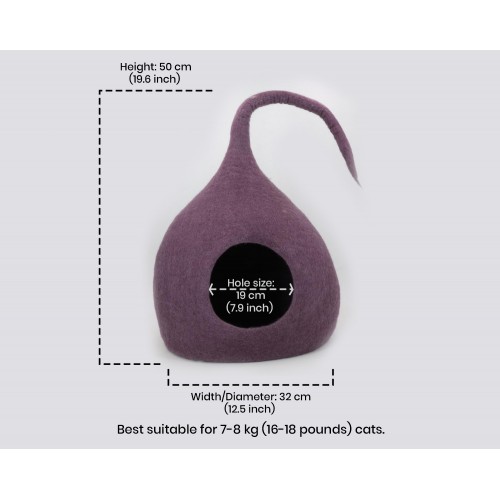 Eco-friendly Large Felt Cat House Indoor