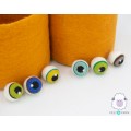 3cm Creepy Halloween Felt Eyeballs