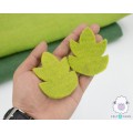 Spring Felt Leaf Ornament
