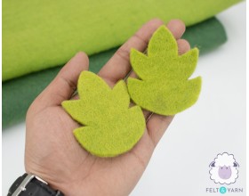 Spring Felt Leaf Ornament