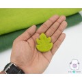 4cm Mini Spring Felt Leaf
