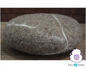 40 x 15cm Wool Felt Pouf |...