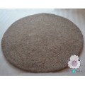 Brown Plain Felt Sheet Rug