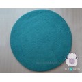 Teal Plain Sheet Rug