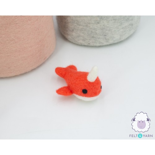 Felt Mini Narwhal