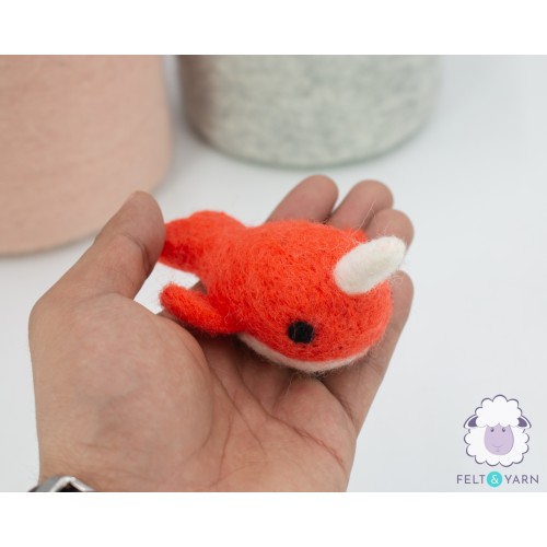 Felt Mini Narwhal
