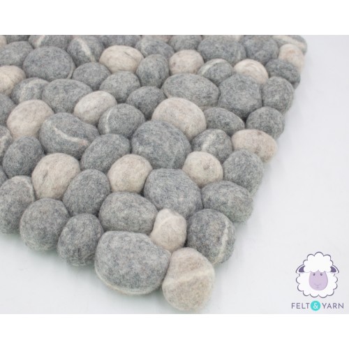 Gray Pebble Rug