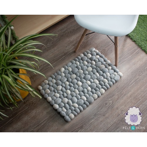 Gray Pebble Rug