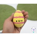 Smiley Felt Easter Egg Ornament