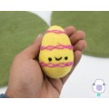Smiley Felt Easter Egg Ornament