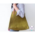Green Felt Tote Bag