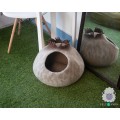 Jungle Tree Mushroom Felt Cat Cave