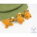 5cm Felt Monster Keyring