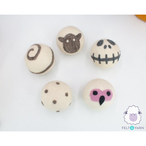 8 cm Wool Felt Dog Toy