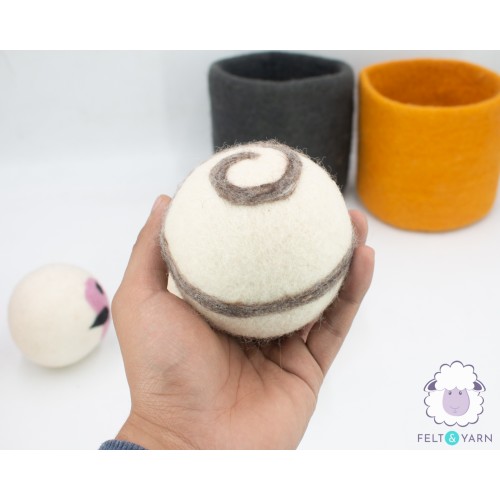 8 cm Wool Felt Dog Toy