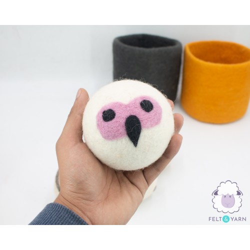 8 cm Wool Felt Dog Toy