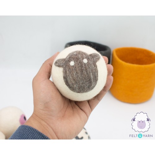 8 cm Wool Felt Dog Toy