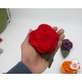9cm Felt Flower Brooch