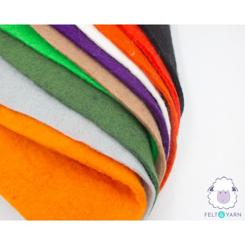 9x12 inch Halloween Theme Felt Sheet