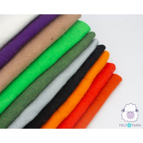 9x12 inch Halloween Theme Felt Sheet