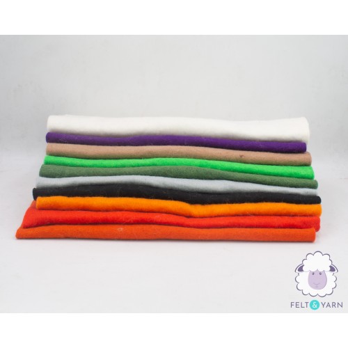 9x12 inch Halloween Theme Felt Sheet