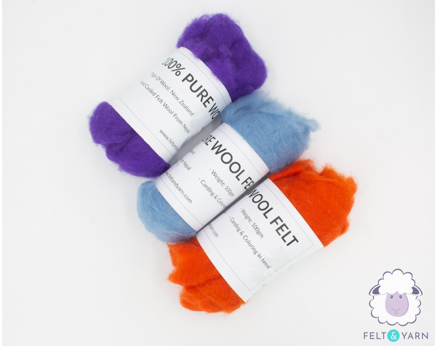 Bulk Wool Roving for Needle Felting Projects