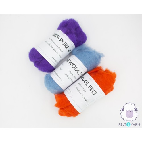 Bulk Wool Roving for Needle Felting - 40gram Roll