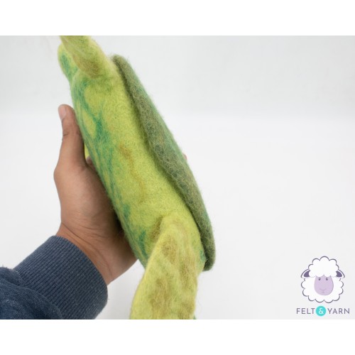 Wool Felt Tortoise Dog Toy